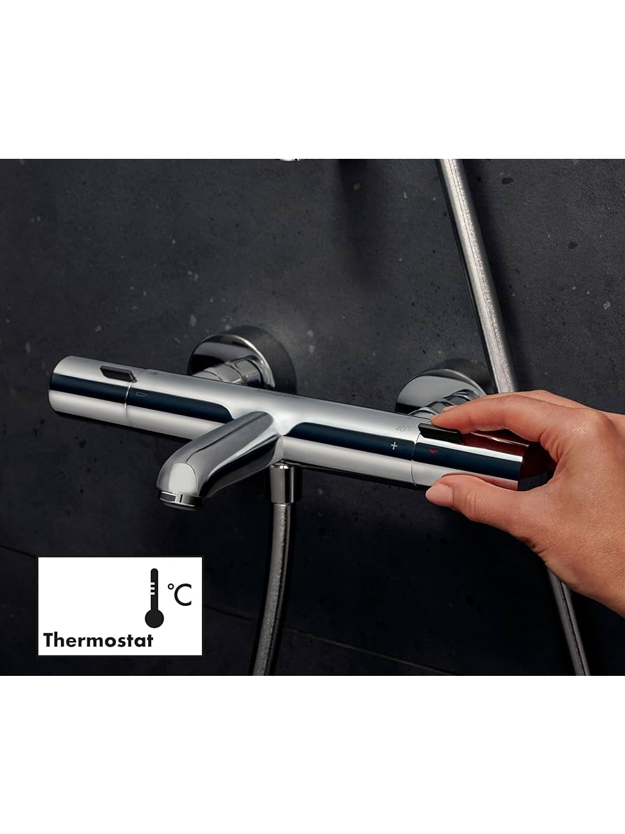 Termostatinis maišytuvas voniai Hansgrohe Ecostat Fine 4
