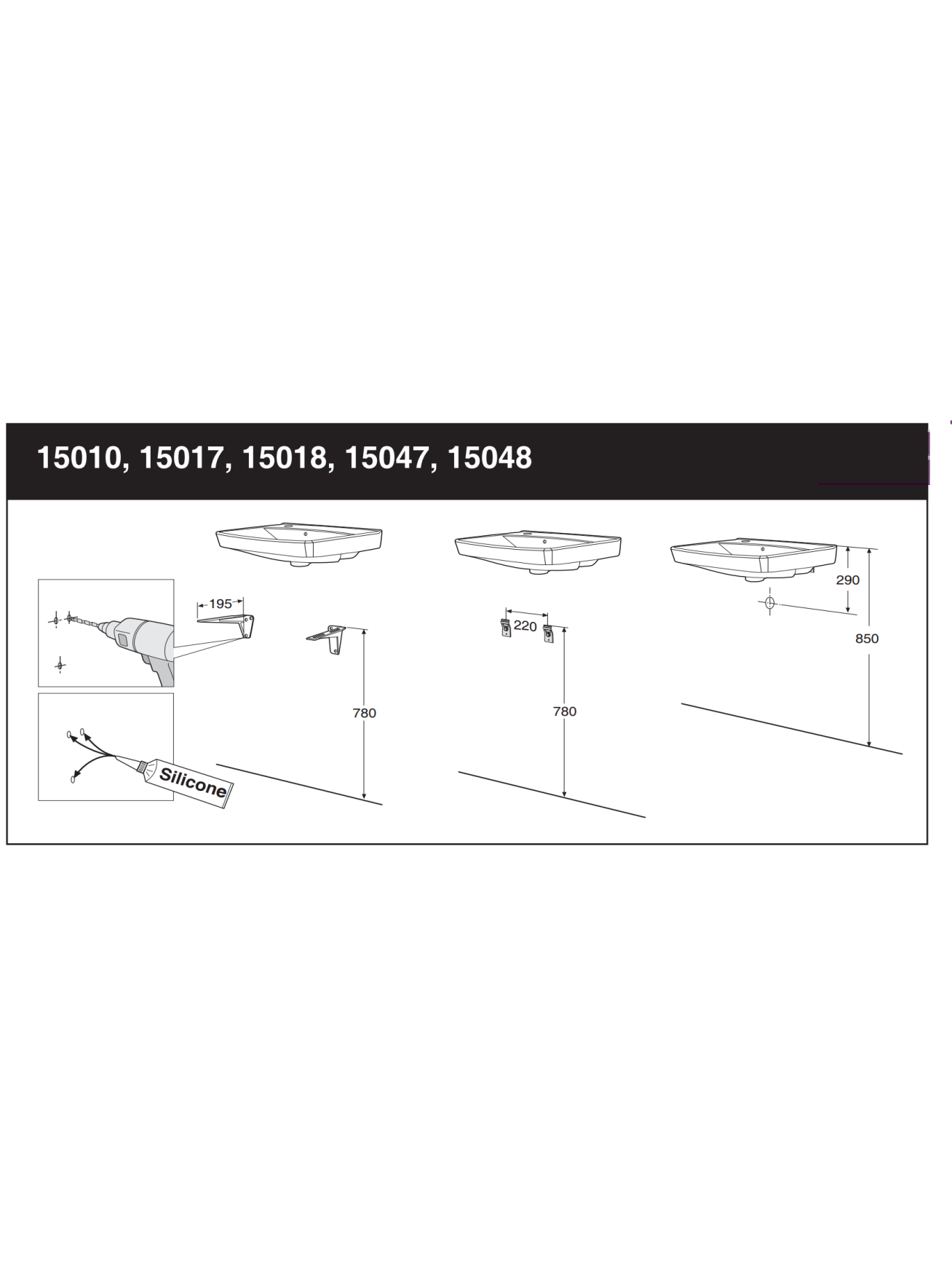 Praustuvas Ifo Inspira Square 15017, 15018, 50x31 cm 4