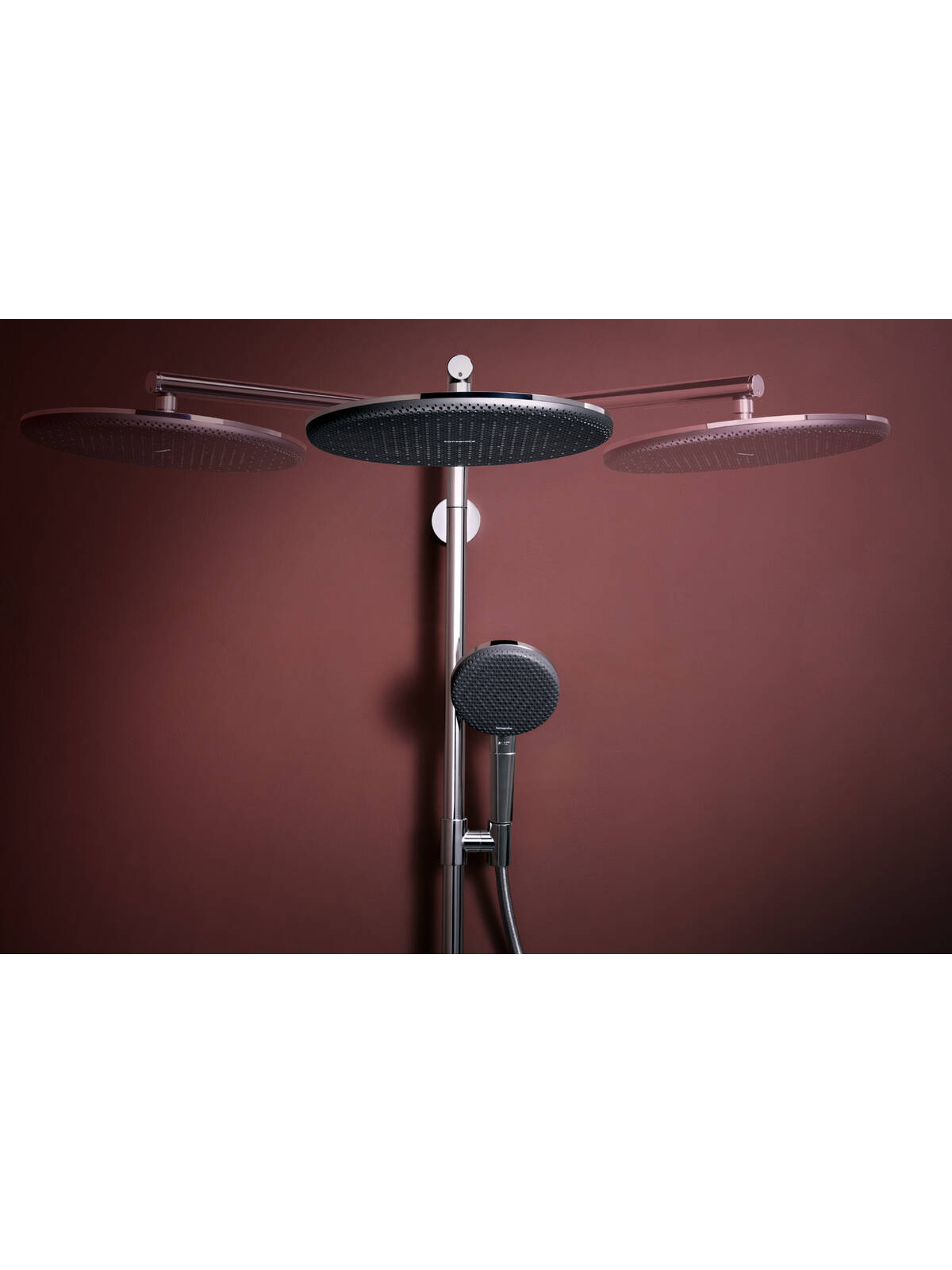Dušo sistema su Hansgrohe Raindance Alive S Puro Showerpipe 300 1jet su Ecostat Element 6 Dušo sistema su Hansgrohe Raindance Alive S Puro Showerpipe 300 1jet su Ecostat Element 6