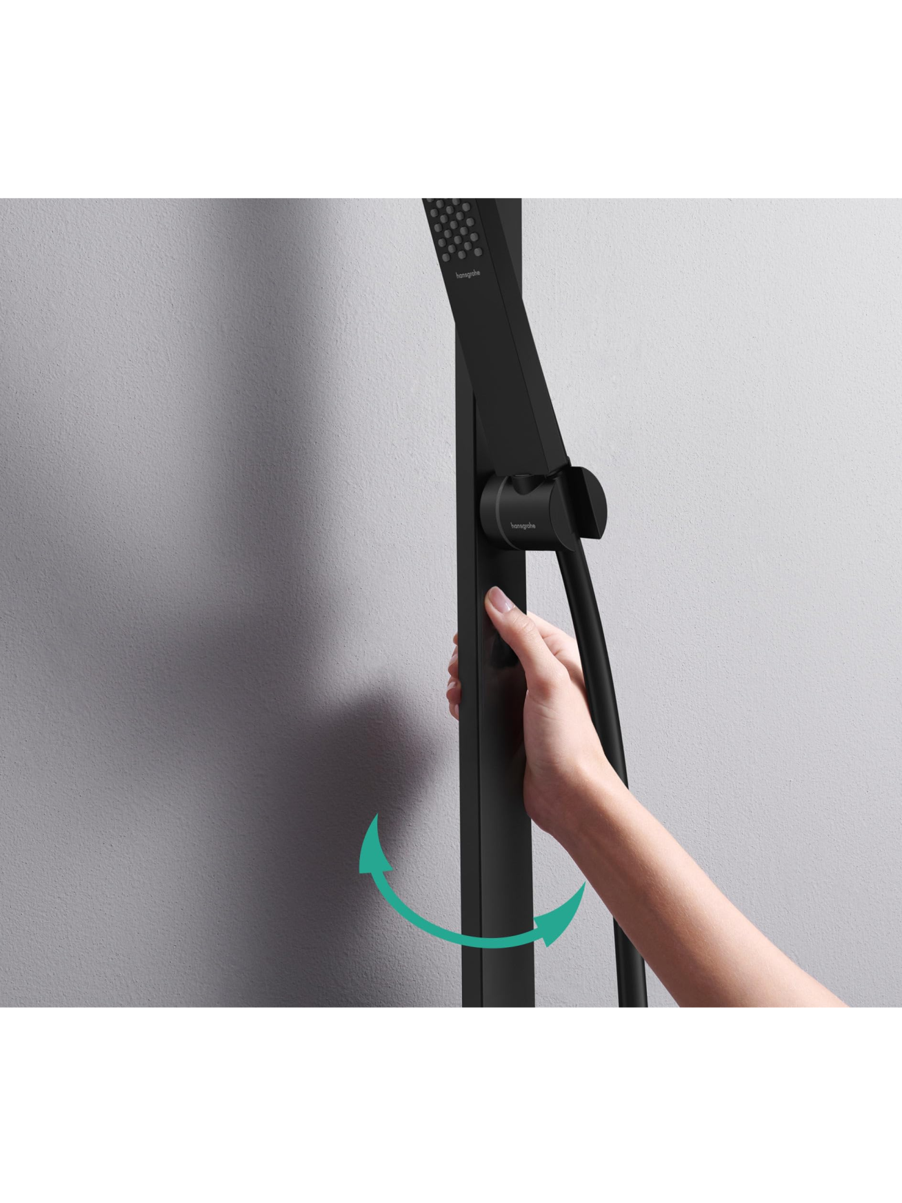 Dušo komplektas Hansgrohe Pulsify E 100 1jet EcoSmart 90 cm 10 Dušo komplektas Hansgrohe Pulsify E 100 1jet EcoSmart 90 cm 10