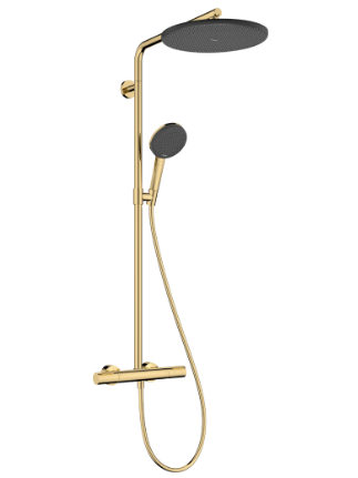 Dušo sistema su Hansgrohe Raindance Alive S Puro Showerpipe 300 1jet su Ecostat Element 30 Dušo sistema su Hansgrohe Raindance Alive S Puro Showerpipe 300 1jet su Ecostat Element 30