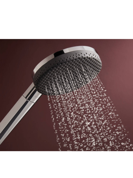 Dušo sistema su Hansgrohe Raindance Alive S Puro Showerpipe 300 1jet su Ecostat Element 13