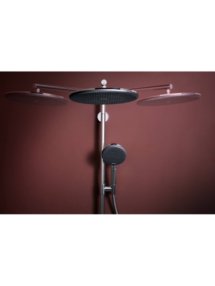 Dušo sistema su Hansgrohe Raindance Alive S Puro Showerpipe 300 1jet su Ecostat Element 6