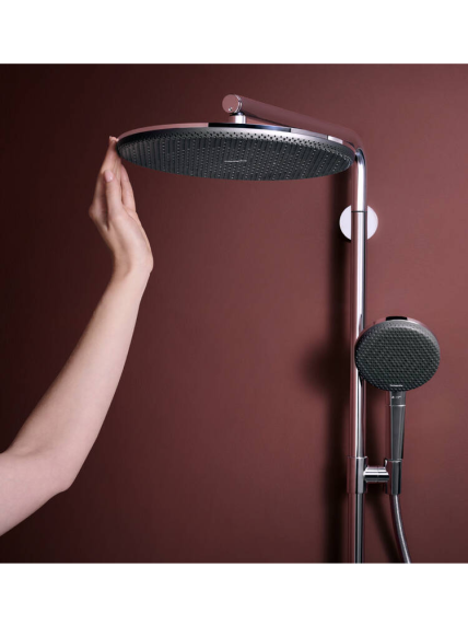 Dušo sistema su Hansgrohe Raindance Alive S Puro Showerpipe 300 1jet su Ecostat Element 9 Dušo sistema su Hansgrohe Raindance Alive S Puro Showerpipe 300 1jet su Ecostat Element 9
