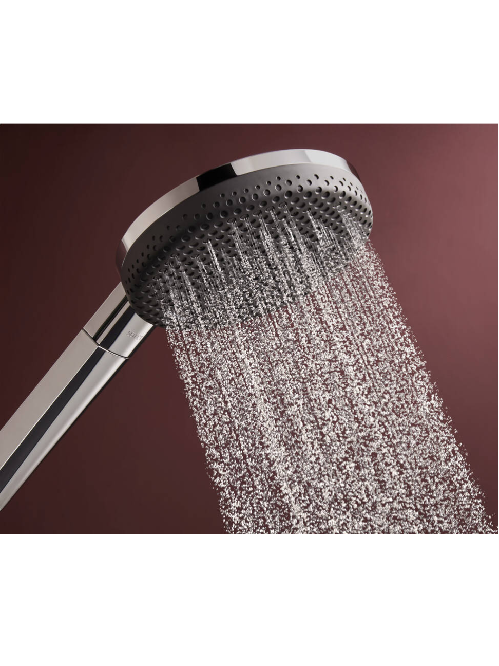 Dušo sistema su Hansgrohe Raindance Alive S Puro Showerpipe 300 1jet su Ecostat Element 12