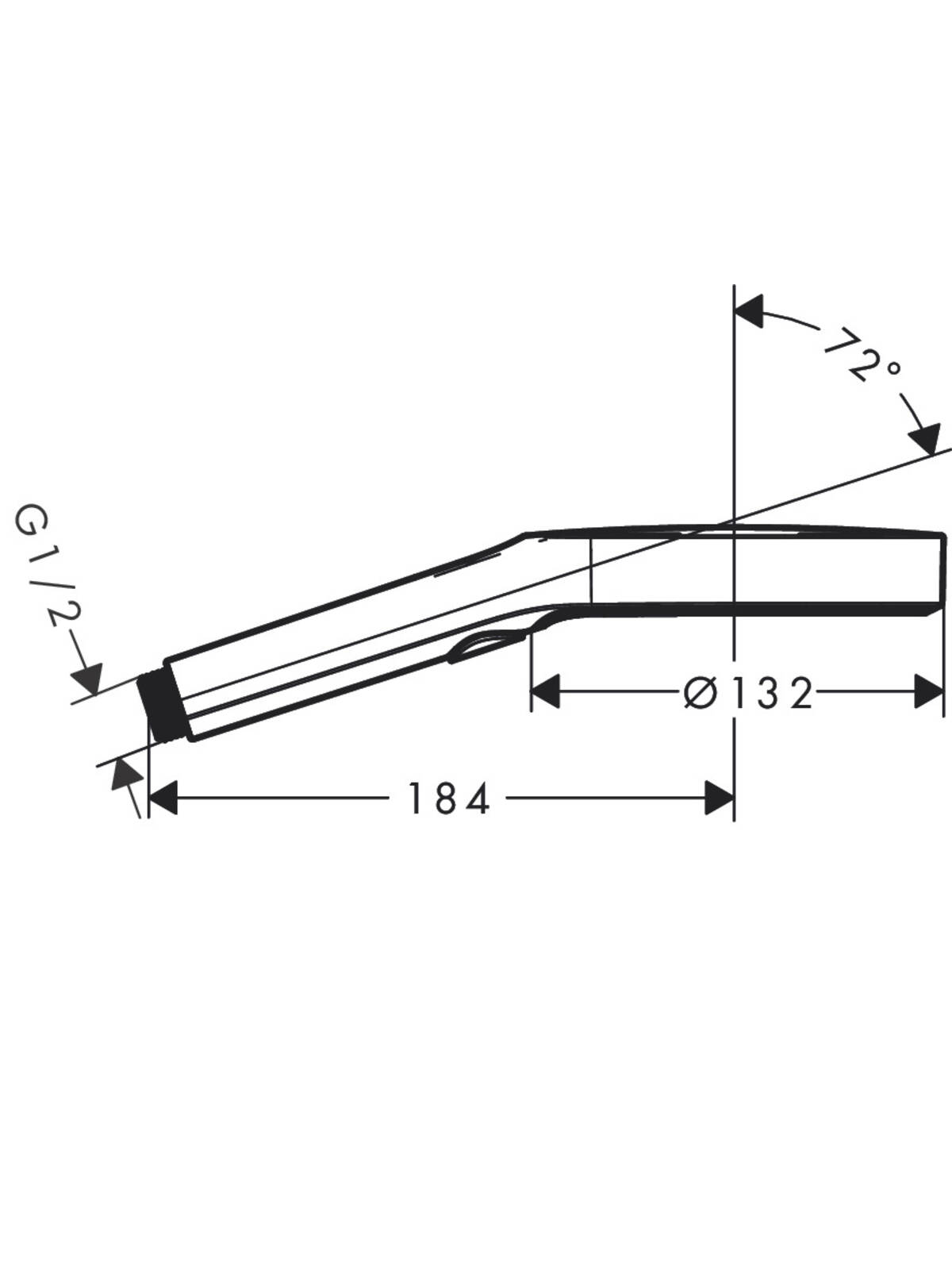 Dušo galvutė Hansgrohe Rainfinity 130 7 Dušo galvutė Hansgrohe Rainfinity 130 7