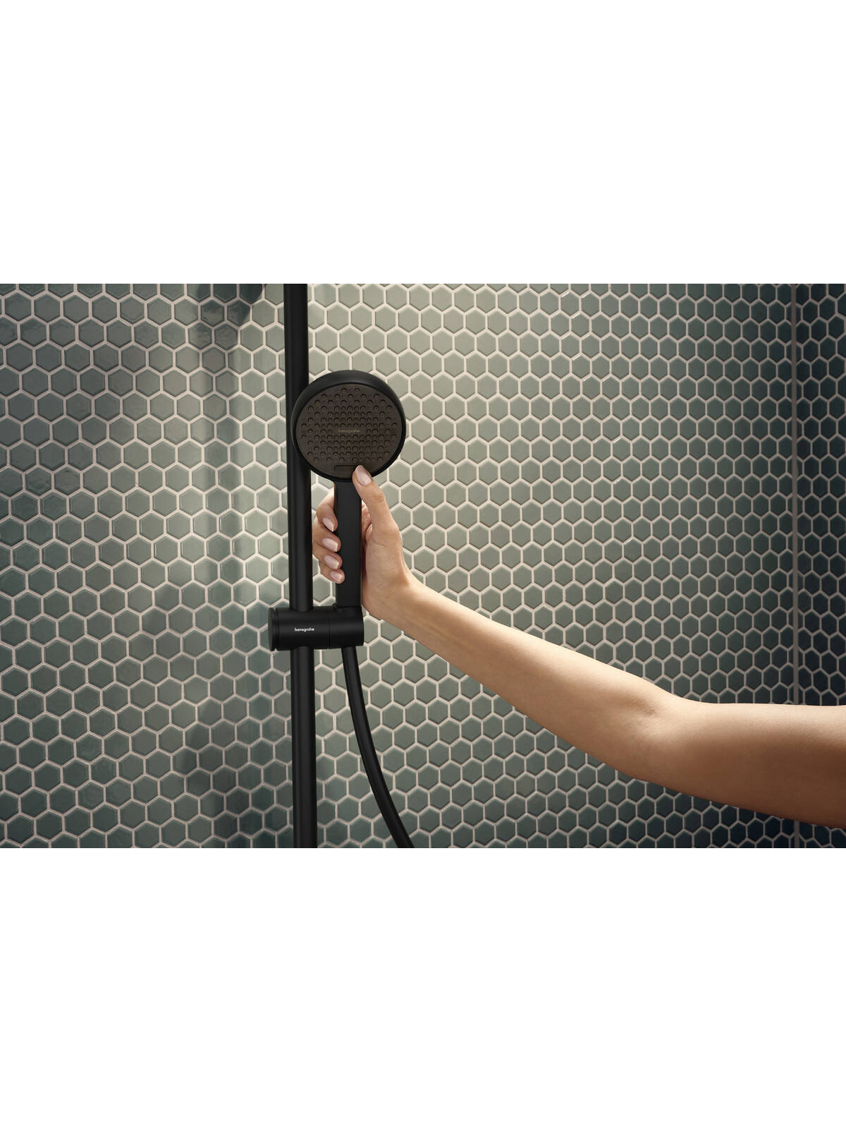 Dušo sistema Hansgrohe Activera S Showerpipe 240 1jet EcoSmart mit Ecostat Fine Varia 10