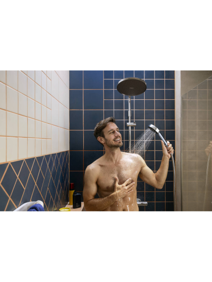 Dušo sistema Hansgrohe Activera S Showerpipe 240 1jet EcoSmart mit Ecostat Fine Varia 4