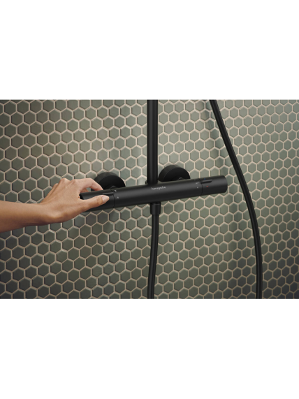 Dušo sistema Hansgrohe Activera S Showerpipe 240 1jet EcoSmart mit Ecostat Fine Varia 14