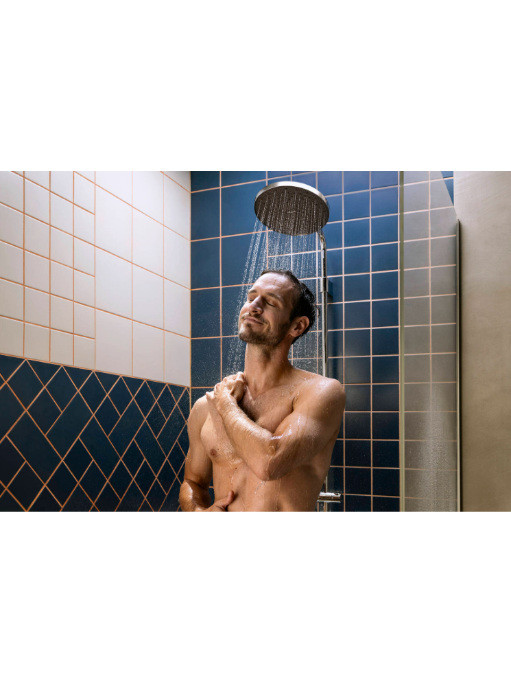 Dušo sistema Hansgrohe Activera S Showerpipe 240 1jet EcoSmart mit Ecostat Fine Varia 5 Dušo sistema Hansgrohe Activera S Showerpipe 240 1jet EcoSmart mit Ecostat Fine Varia 5