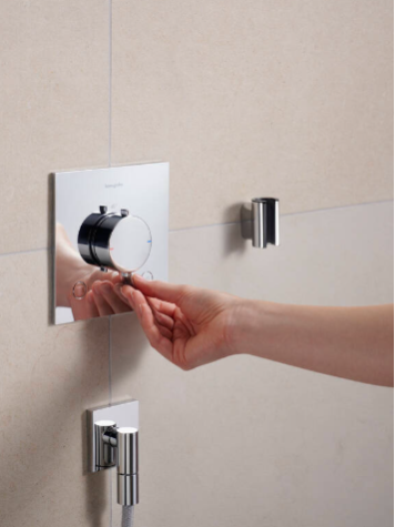 Termostatinio maišytuvo dangtelis dušui Hansgrohe Ecostat Comfort E 7 Termostatinio maišytuvo dangtelis dušui Hansgrohe Ecostat Comfort E 7
