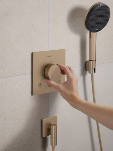 Termostatinio maišytuvo dangtelis dušui Hansgrohe Ecostat Comfort E 25