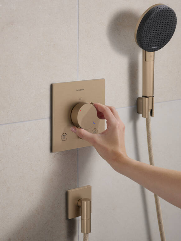 Termostatinio maišytuvo dangtelis dušui Hansgrohe Ecostat Comfort E 25 Termostatinio maišytuvo dangtelis dušui Hansgrohe Ecostat Comfort E 25
