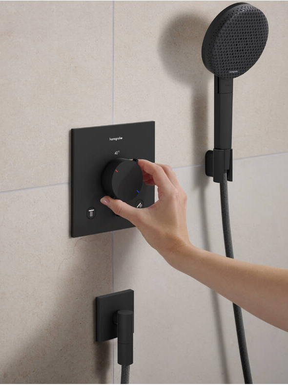 Termostatinio maišytuvo dangtelis dušui Hansgrohe Ecostat Comfort E 19 Termostatinio maišytuvo dangtelis dušui Hansgrohe Ecostat Comfort E 19
