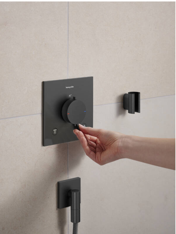 Termostatinio maišytuvo dangtelis dušui Hansgrohe Ecostat Comfort E 29 Termostatinio maišytuvo dangtelis dušui Hansgrohe Ecostat Comfort E 29
