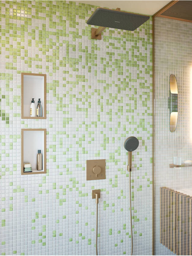 Termostatinio maišytuvo dangtelis dušui Hansgrohe Ecostat Comfort E 24 Termostatinio maišytuvo dangtelis dušui Hansgrohe Ecostat Comfort E 24