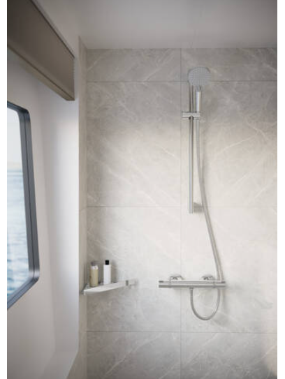 Kampinė lentynėlė Hansgrohe AddStoris 9 Kampinė lentynėlė Hansgrohe AddStoris 9