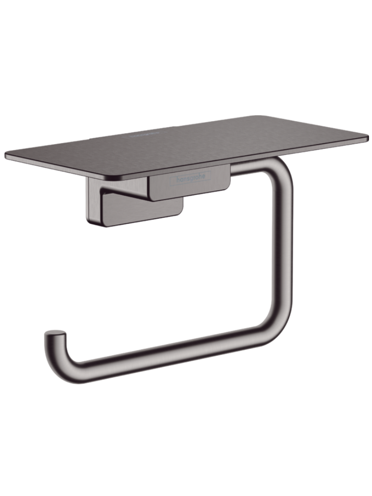 Tualetinio popieriaus laikiklis su lentynėle Hansgrohe AddStoris 2 Tualetinio popieriaus laikiklis su lentynėle Hansgrohe AddStoris 2