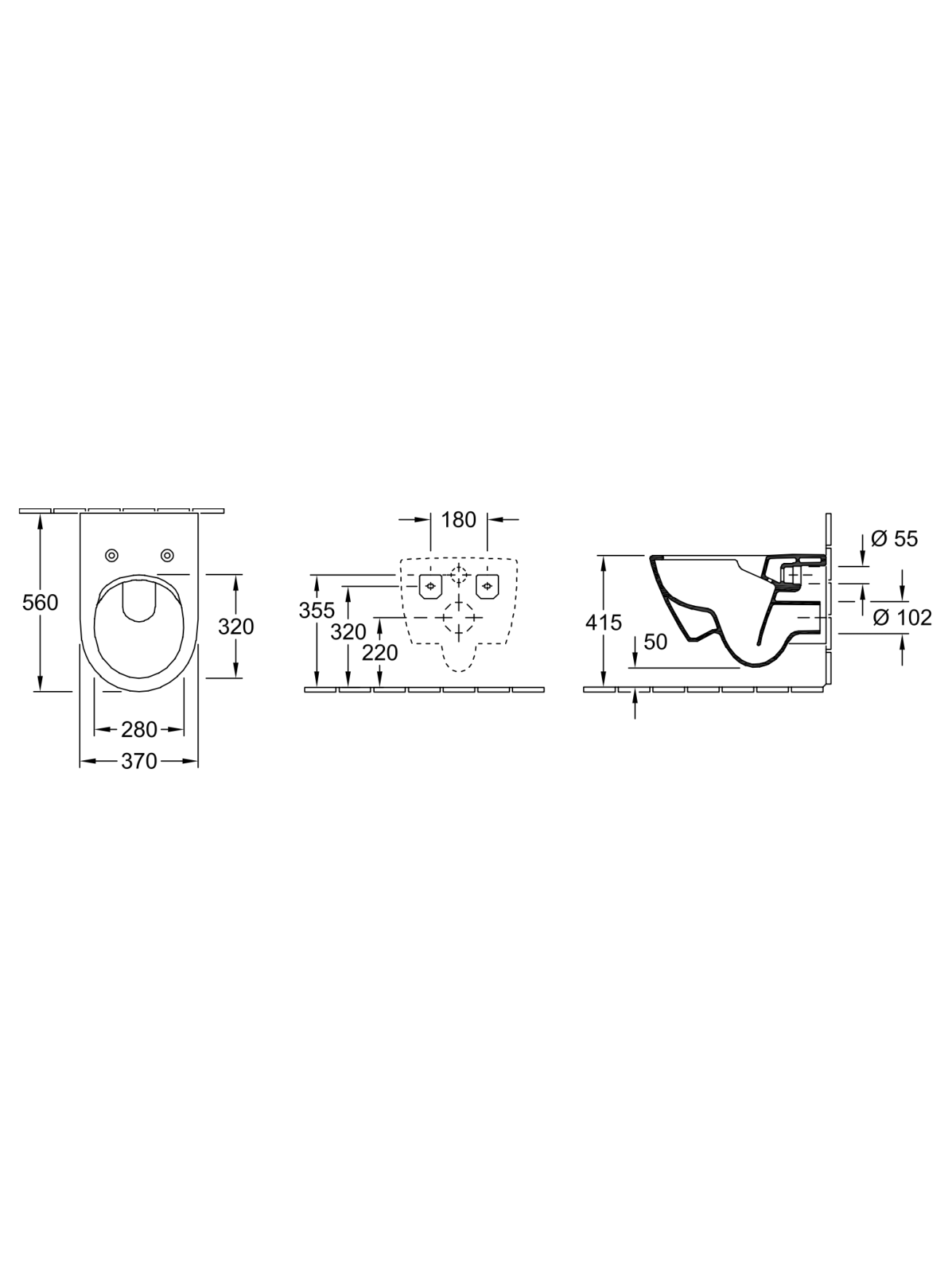 Pakabinamas klozetas Villeroy & Boch Subway 2.0 DirectFlush 14