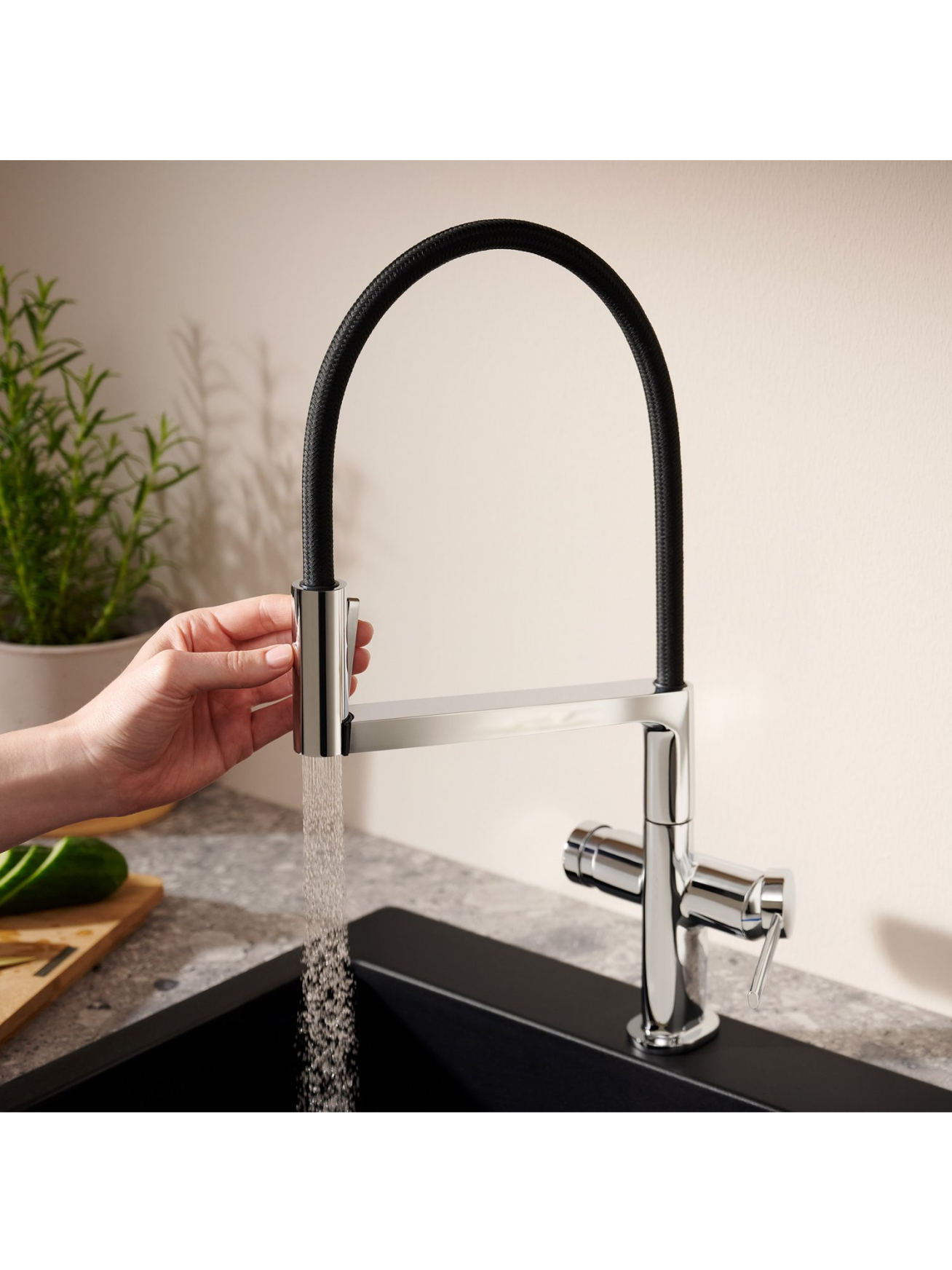 Maišytuvas plautuvei Hansgrohe Talis Select M54 PowderSpray 14
