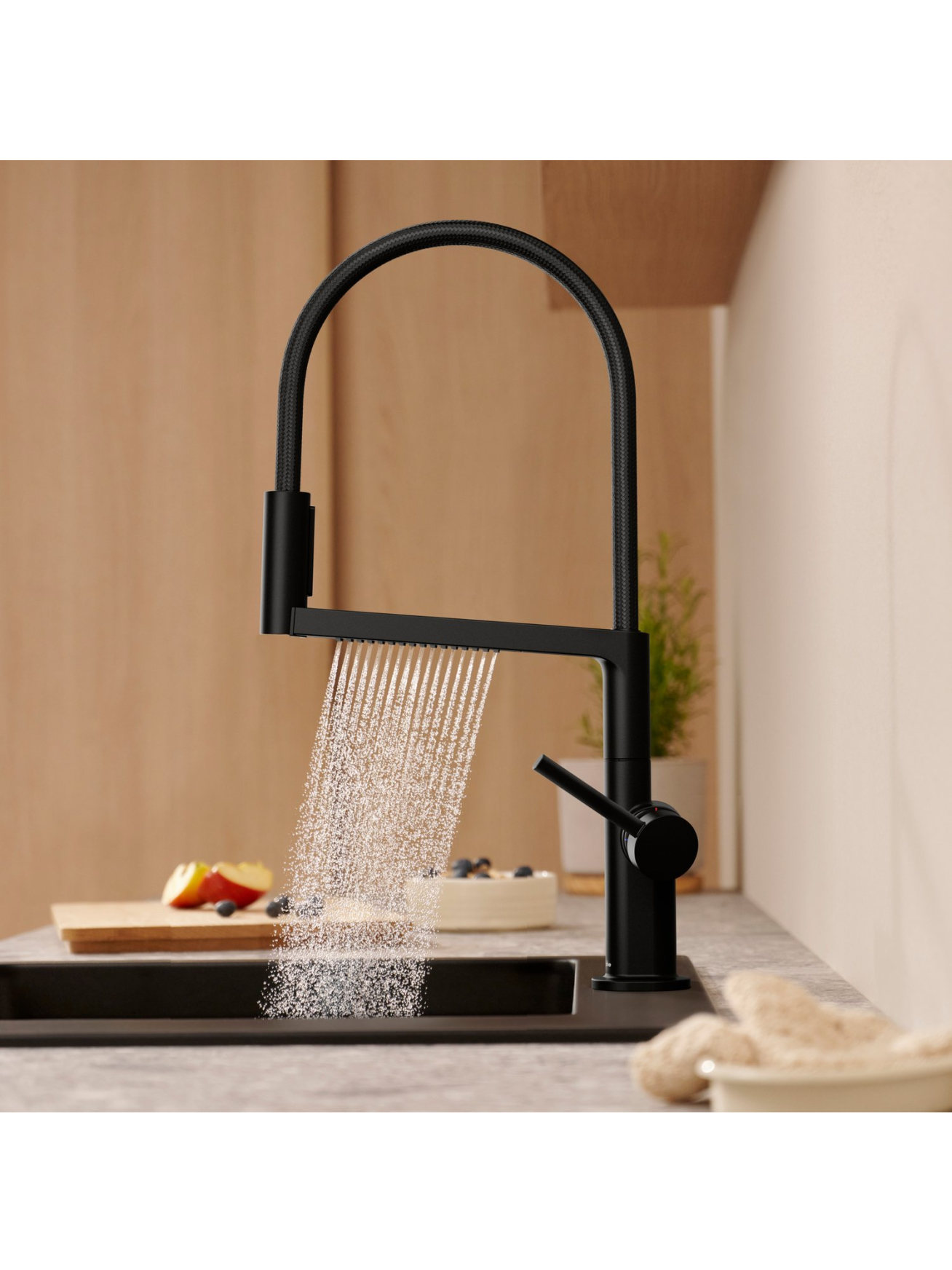 Maišytuvas plautuvei Hansgrohe Talis Select M54 PowderSpray 26 Maišytuvas plautuvei Hansgrohe Talis Select M54 PowderSpray 26