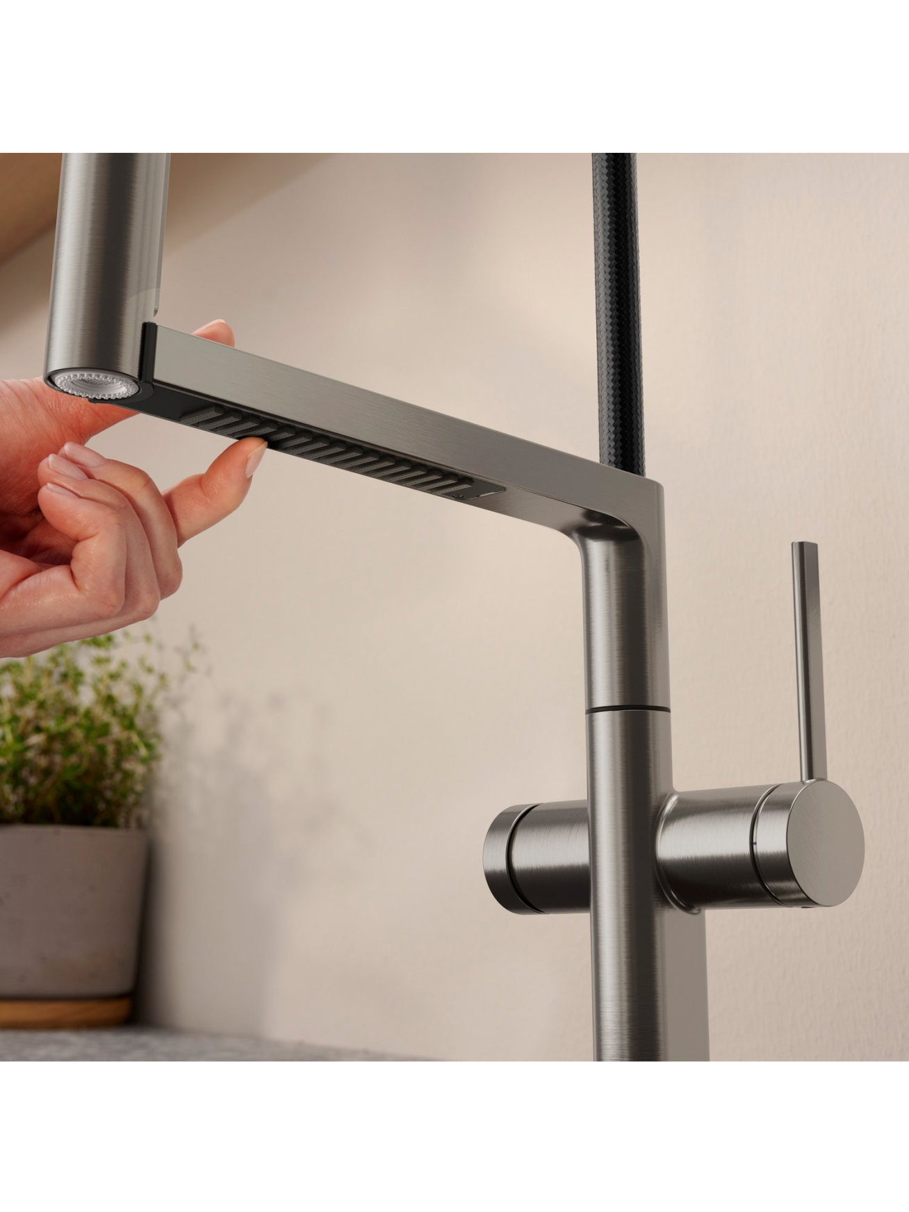 Maišytuvas plautuvei Hansgrohe Talis Select M54 PowderSpray 35