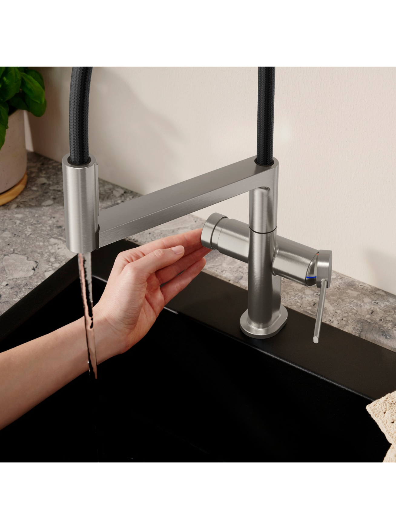 Maišytuvas plautuvei Hansgrohe Talis Select M54 PowderSpray 36