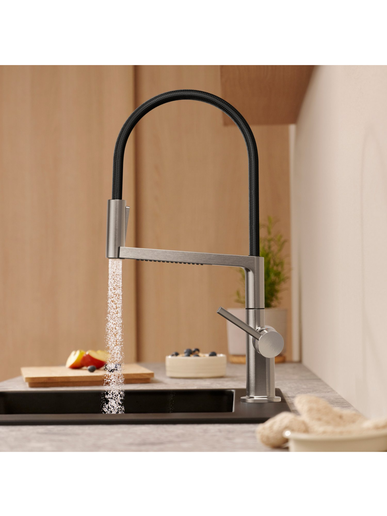 Maišytuvas plautuvei Hansgrohe Talis Select M54 PowderSpray 38 Maišytuvas plautuvei Hansgrohe Talis Select M54 PowderSpray 38