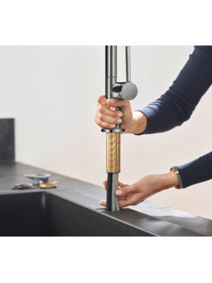 Maišytuvas plautuvei Hansgrohe Talis M54 210 2jet su ištraukiama 3