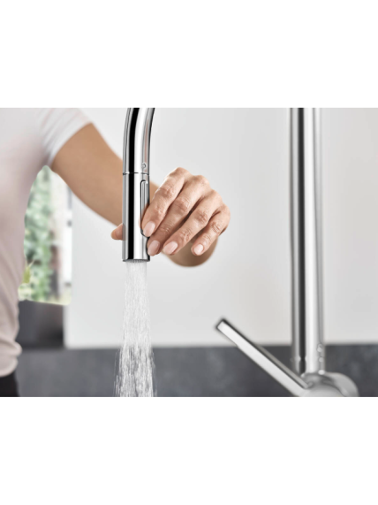 Maišytuvas plautuvei Hansgrohe Talis M54 210 2jet su ištraukiama 6