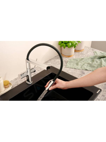 Maišytuvas plautuvei Hansgrohe Talis Select M54 PowderSpray 9 Maišytuvas plautuvei Hansgrohe Talis Select M54 PowderSpray 9