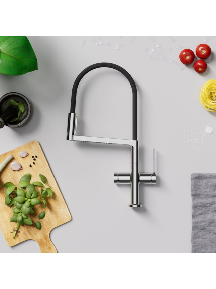 Maišytuvas plautuvei Hansgrohe Talis Select M54 PowderSpray 13 Maišytuvas plautuvei Hansgrohe Talis Select M54 PowderSpray 13