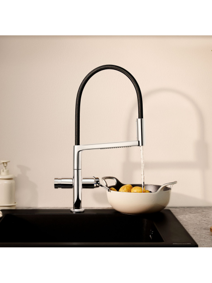 Maišytuvas plautuvei Hansgrohe Talis Select M54 PowderSpray 16 Maišytuvas plautuvei Hansgrohe Talis Select M54 PowderSpray 16