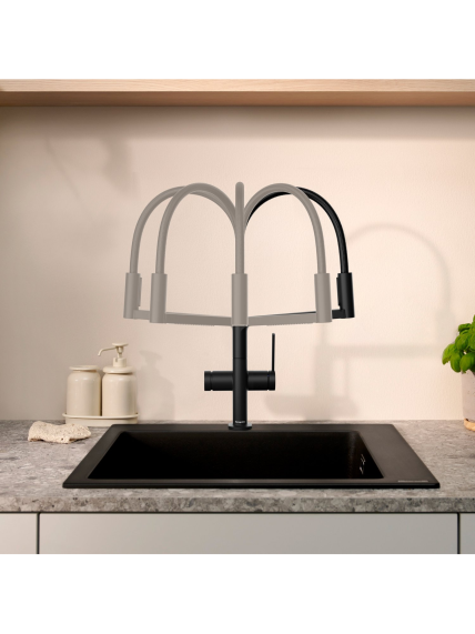Maišytuvas plautuvei Hansgrohe Talis Select M54 PowderSpray 25 Maišytuvas plautuvei Hansgrohe Talis Select M54 PowderSpray 25