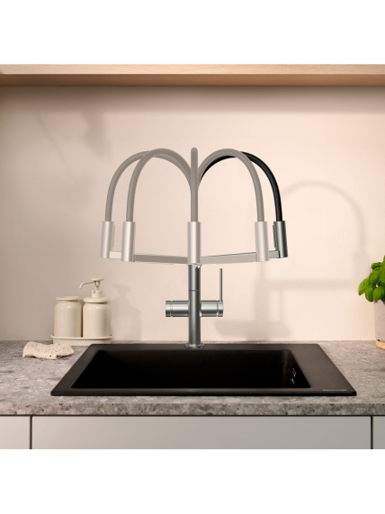 Maišytuvas plautuvei Hansgrohe Talis Select M54 PowderSpray 37