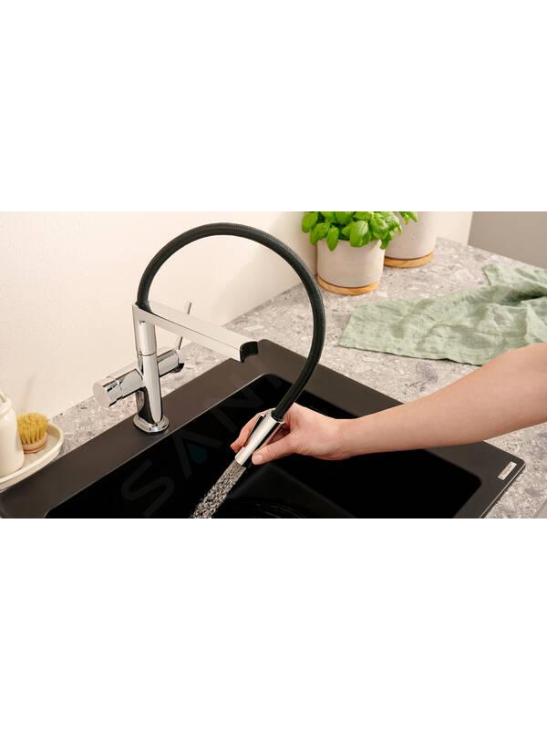 Maišytuvas plautuvei Hansgrohe Talis Select M54 PowderSpray 9