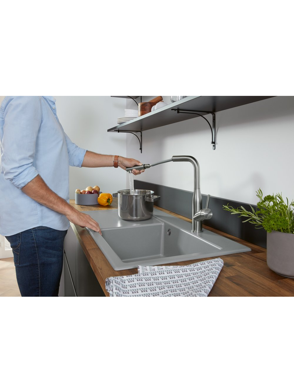 Maišytuvas plautuvei Villeroy&Boch Subway Style 29
