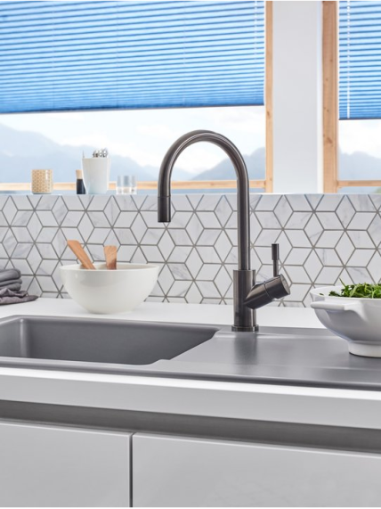 Maišytuvas plautuvei Villeroy&Boch Umbrella Flex 3