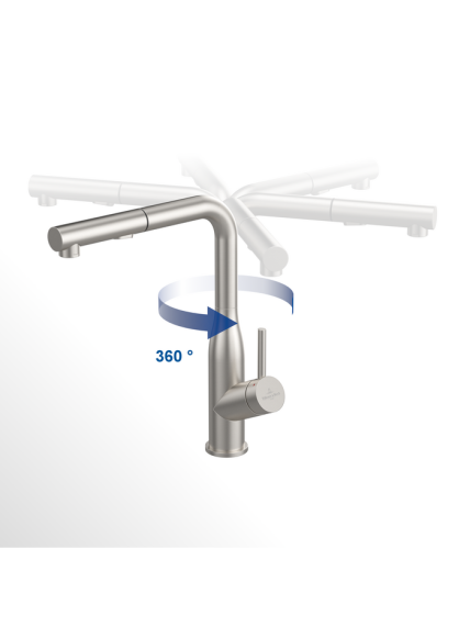 Maišytuvas plautuvei Villeroy&Boch Subway Style 22 Maišytuvas plautuvei Villeroy&Boch Subway Style 22