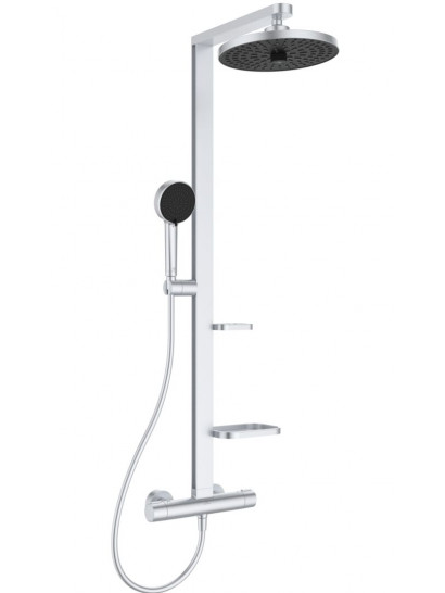 Dušo sistema Ideal Standard Alu+ su lentynėlėmis 23 Dušo sistema Ideal Standard Alu+ su lentynėlėmis 23