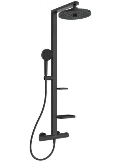 Dušo sistema Ideal Standard Alu+ su lentynėlėmis 1 Dušo sistema Ideal Standard Alu+ su lentynėlėmis 1