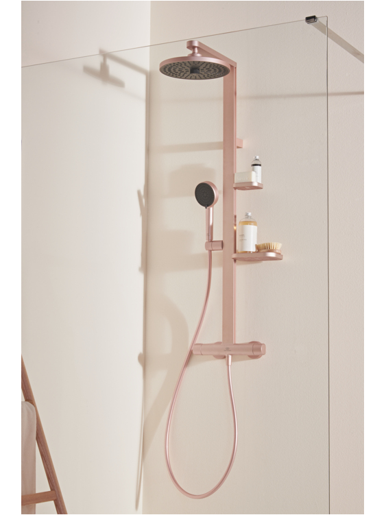 Dušo sistema Ideal Standard Alu+ su lentynėlėmis 17