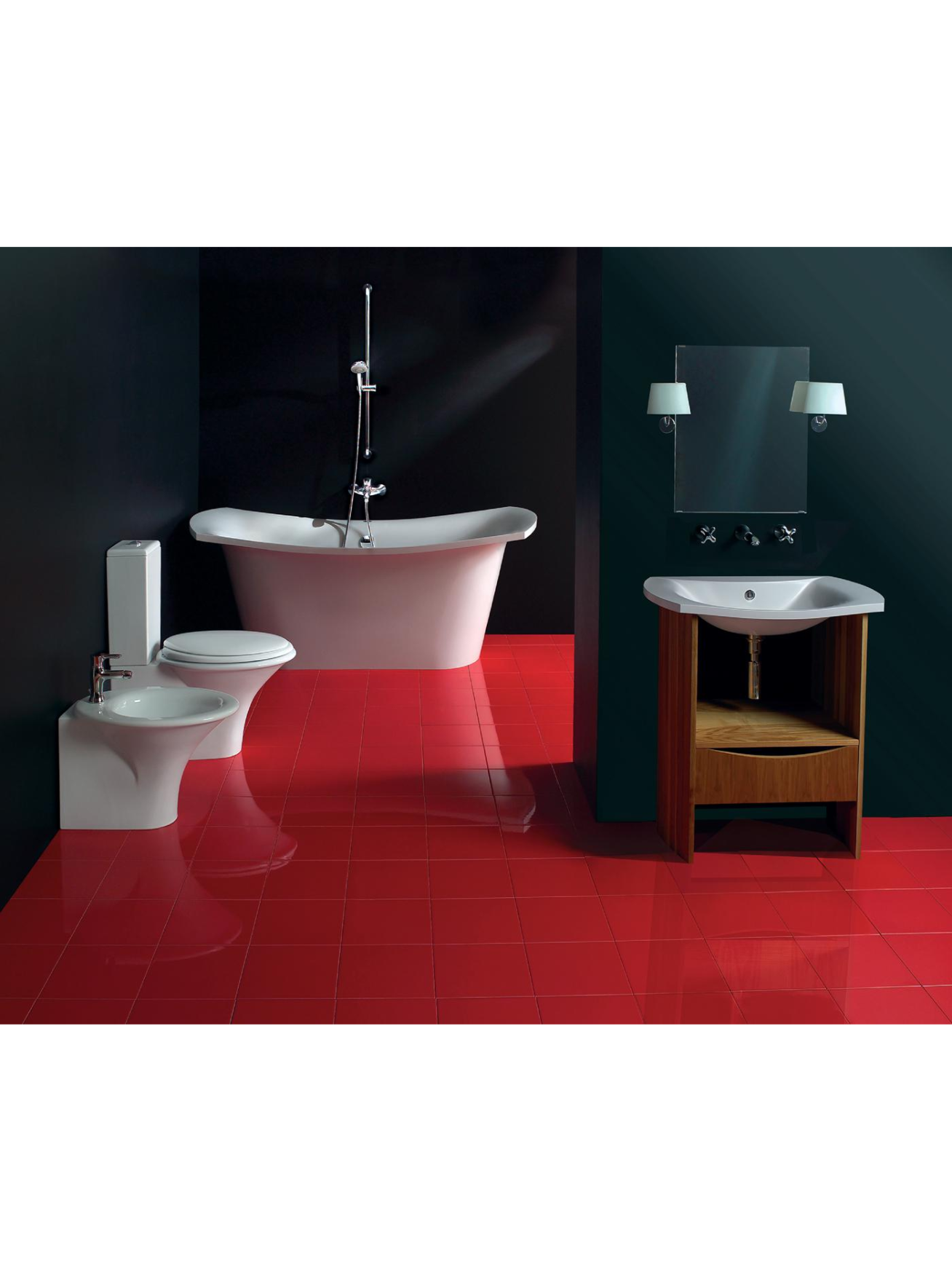 Vonia PAA Bel Canto 180 x 85 cm, blizgi balta 10