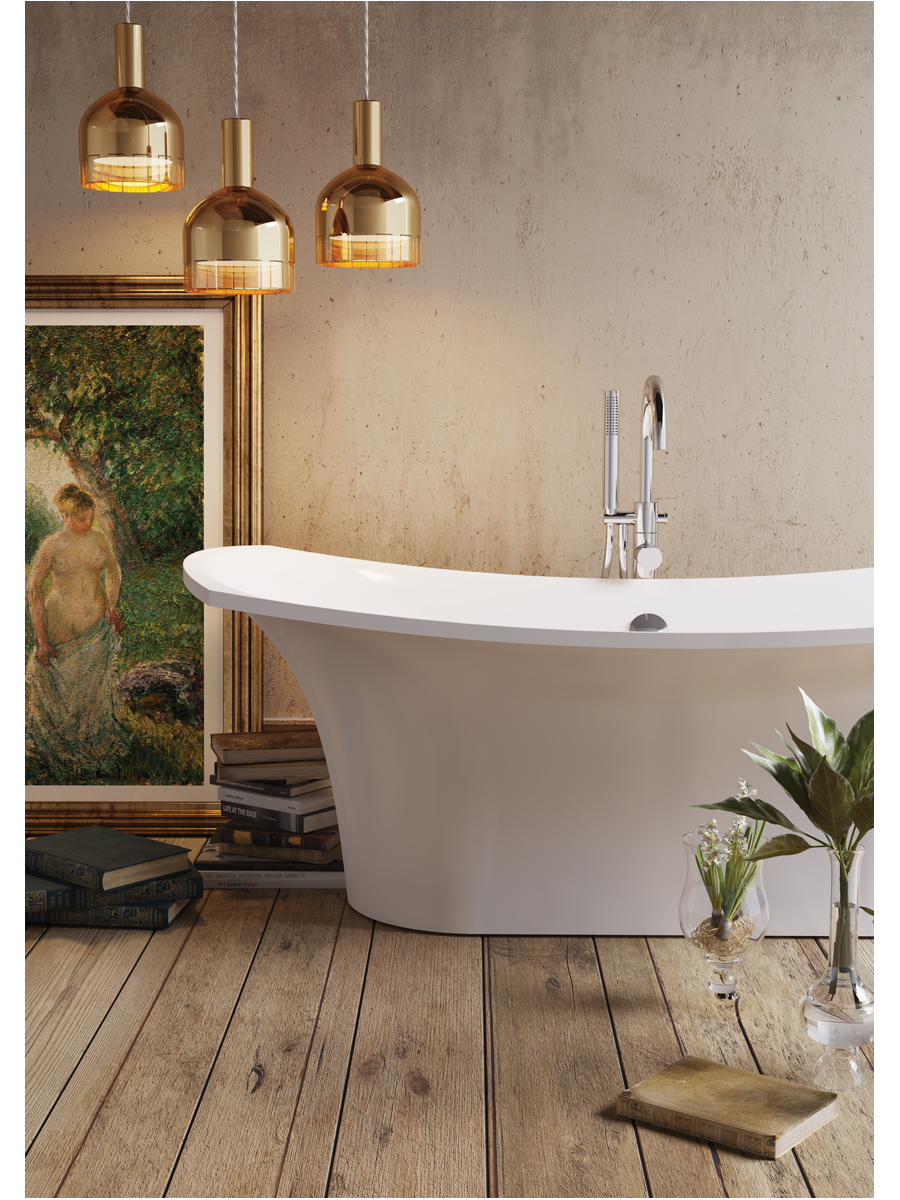 Vonia PAA Bel Canto 180 x 85 cm, blizgi balta 9