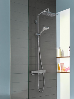 Dušo komplektas Hansgrohe Croma E Showerpipe 280 1 Jet Dušo komplektas Hansgrohe Croma E Showerpipe 280 1 Jet