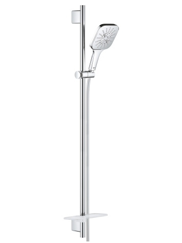 Dušo komplektas GROHE Rainshower SmartActive 130 Cube, 26587000 Dušo komplektas GROHE Rainshower SmartActive 130 Cube, 26587000