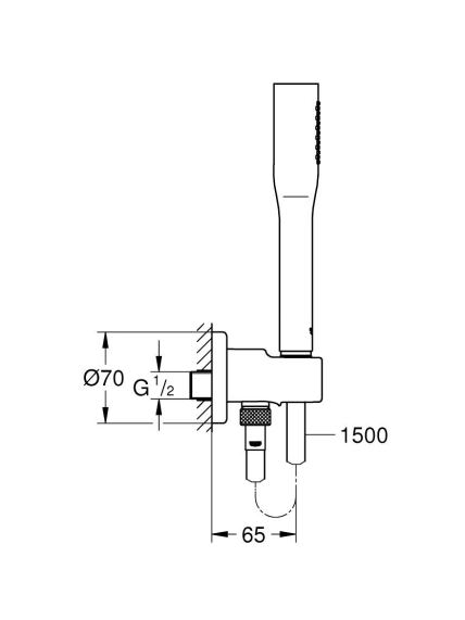 Dušo komplektas Grohe Euphoria Cosmopilitan Stick 26404000 2 Dušo komplektas Grohe Euphoria Cosmopilitan Stick 26404000 2