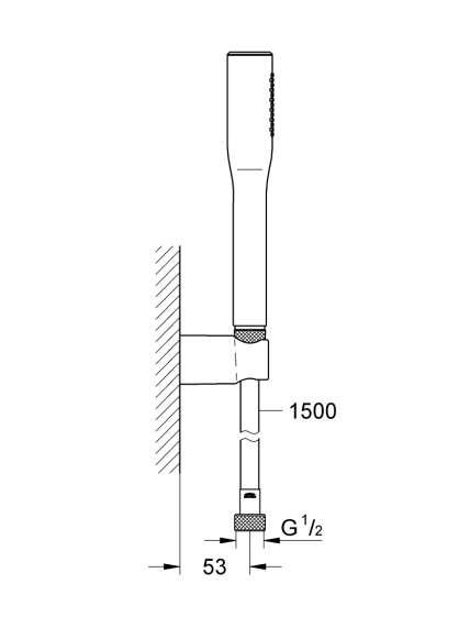 Dušo komplektas Grohe Euphoria Cosmopolitan Stick 27369000 2