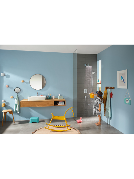 Dušo komplektas Hansgrohe Croma E Showerpipe 280 1 Jet 8 Dušo komplektas Hansgrohe Croma E Showerpipe 280 1 Jet 8