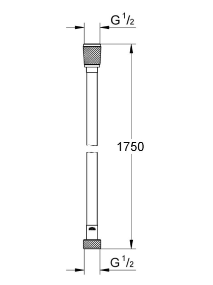 Dušo žarnelė Grohe Silverflex 1750 mm, 28388KF1 1 Dušo žarnelė Grohe Silverflex 1750 mm, 28388KF1 1